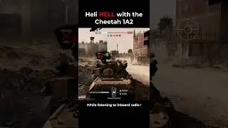 HELI HELL WITH THE Cheetah1A2 #battlefield6 #battlefield