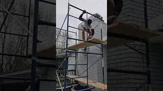 DESTROYING A Very Wide Chimney! 