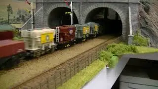 Busy scene at Westbridge Junction.