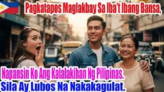 Matapos maglakbay sa maraming bansa,napagtanto ko:Pilipinong lalaki ang natatangi sa hiya sa magulan