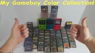 My Gameboy Color Collection Overview/Highlights/Tour 50+ Games