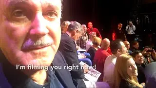 Glassified: Terry Gilliam's first Google Glass film, after Monty Python Live opening night