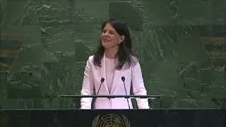Ms Annalena Baerbock on the Priorities for the Resumed 80th Session of the GA @unitednations #un80 