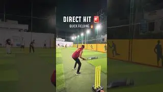 Ravindra Jadeja🚨🔥Direct Hit 🎯 Tag that pro player 😎Box cricket #cricket #shorts #viral #trending