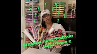 What's new-surprise guest/Hobby Lobby & Joanns Fabric Haul/New Items for Etsy Shop. PART 2