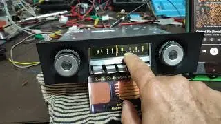 Ford XY Super Fringe radio, Bluetooth convertion, 4 channel amp, LED lighting 