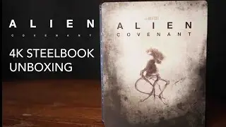 Alien Covenant 4K Bluray Steelbook Unboxing