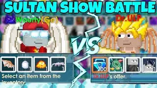 2000BGLS SHOW BATTLE WITH TRADER! | Growtopia 