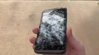 Smashing htc thunderbolt drop test and smash bored
