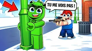 J’ai utilisé Le CAMOUFLAGE EXTREME pour devenir le MEILLEUR SNIPER de Roblox !