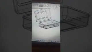 plastic box on solidworks #feed #engineering #solidworks #invention #mechanical #mechanicalengineer