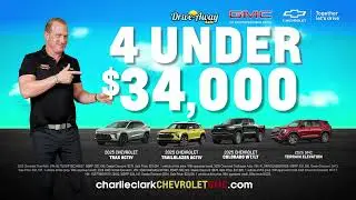 Drive Away Sale at Charlie Clark Chevrolet GMC
