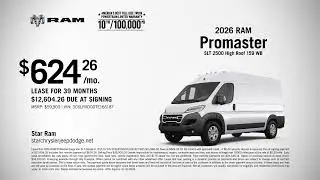 RAM Promaster 01/27/2026 6823213