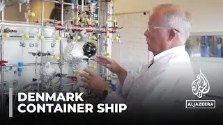 Climate change: Container ship using green methanol launched in Denmark