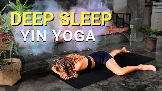 30 Min Yin Yoga for Deep Sleep & Relaxation | Fall Asleep Fast After this Deep Stretch