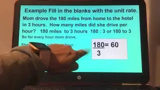 Online learning: Interactive Math lesson on ratios and proportions