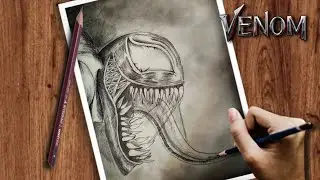 &ldquo;VENOM Sketch Art ✏️🔥 | Realistic Drawing Timelapse&rdquo; |