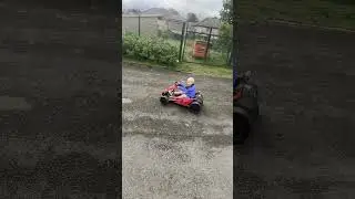 Hyper drift kart 24v #drifting #kidsfun #racing #youtubeshorts