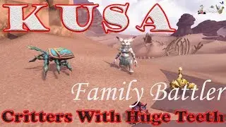 Family Battler Trainer Kusa and the Critters With Huge Teeth Strategy