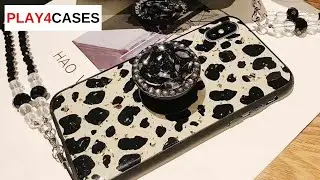 Bling Diamond Love leopard Case For iPhone 11 Pro Xs Xr