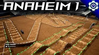 Monster Energy Supercross - 2019 Anaheim 1 Gameplay