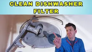 Как снять и почистить фильтр посудомоечной машины Frigidaire