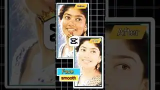 Face Smooth Video Editing Tutorial | 4K Face Smooth Video Editing In Capcut | #shorts #capcut