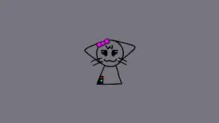 Dark White Cat OS Logo