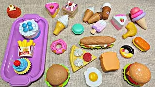 🍔 ASMR_Video * Birthday Cake, Ice cream, Donuts, Sandwich, Burger, Pizza, Egg And Many More ....