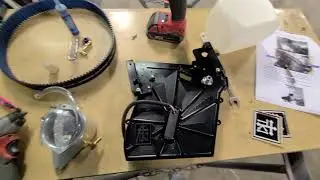 TKI Belt drive install on 2021 ALPHA Hardcore. Part 2. 