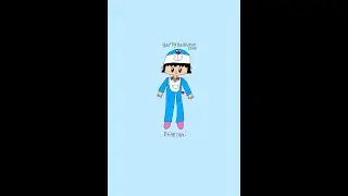 My 1-30-2025 Self Portrait - RFART419 (2025) - Doraemon Anime Cosplay - Halloween 2024