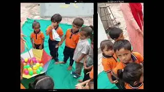 SHRI kid's # balls activity # pre school activities #construction activity