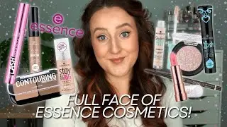 ПОЛНОЕ ЛИЦО КОСМЕТИКИ ESSENCE - Тестирование *НОВОЙ* косметики от Wilko - Обзор туши для ресниц L...
