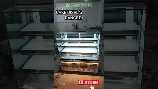 steel counter design | golden display counter,#bakerycakes 🍰