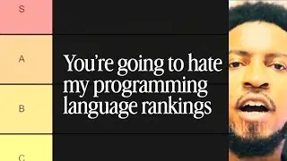 You’re going to hate my programming language rankings