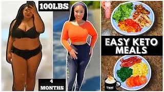 I LOST 100 POUNDS IN 4 MONTHS ON THE KETO DIET | Easy Keto Recipes For Weight Loss! | Rosa Charice