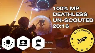 Helldivers 2 Speedrun: Operation 100% Deathless (Illuminate) in 20:16 (Multiplayer / Super Helldive)