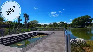 360&deg; Bayshore Park , Fall Cycling Virtual Travel Tour , Miami Beach FL , October 2025