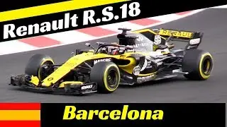 Renault R.S.18 Formula One [F1] - 2018 Official Pre-Season Tests - Montmel&ograve; (Barcelona) Highlights