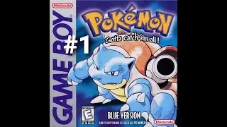 Pokemon Blue (Game Boy) # 1 [Введение в Cerulean City]