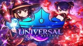 UTD Megumin & Beebee Evolution Showcase! 🔥 Universal Tower Defense Evo & Damage Test