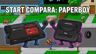 Start Compara: Paperboy - MASTER SYSTEM VS. MEGA DRIVE