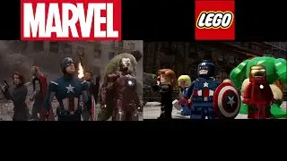 The Avengers (2012) - Siempre estoy enojado... | Original Vs Lego