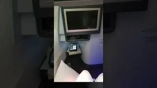 KLM business class flight, Accra to Amsterdam, photos.