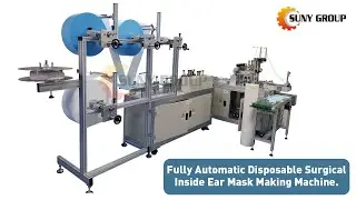 Automatic Disposable Surgical Mask Machine Inside Ear Loop Mask Machine