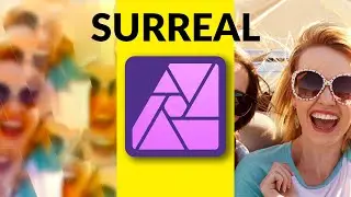 AFFINITY PHOTO : Surreal Inpainting Effect Tutorial