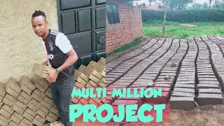 Beginning A Multi-Million Project In The Village!!! {Brick Making Process}|| Nasto