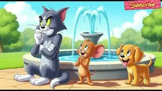 Tom   Jerry and Their New Puppy Friend Max  Kids Cartoon#youtubeshorts #tomandjerry