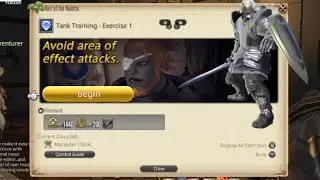 FF14 - HN - Tank Training - Exercise 1