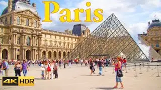 Paris , France 🇫🇷 - City Center - Walking Tour - 2021- 4K-HDR | Paris 4K | A Walk In Paris
